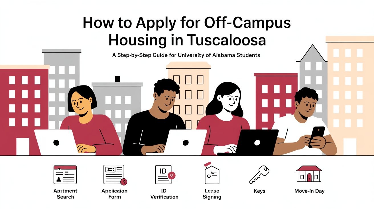 HOW TO APPLY FOR OFF CAMPUS HOUSING IN TUSCALOOSA